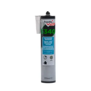 Polyfilla PRO S340 Buitenvoeg Reparatie - Grijs - 310 ml