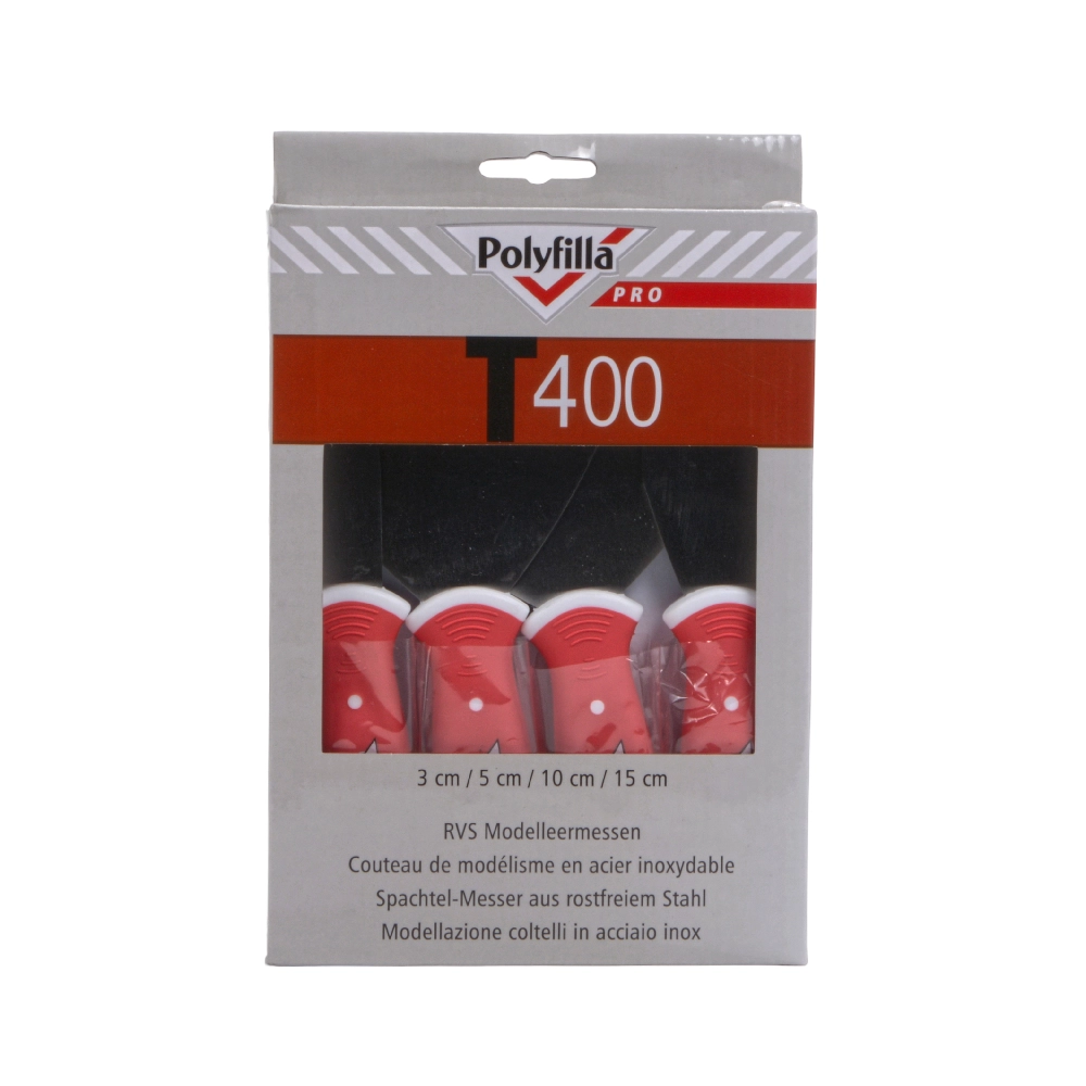 Polyfilla Pro T400 Spatelset 3/5/10/15 cm N/A