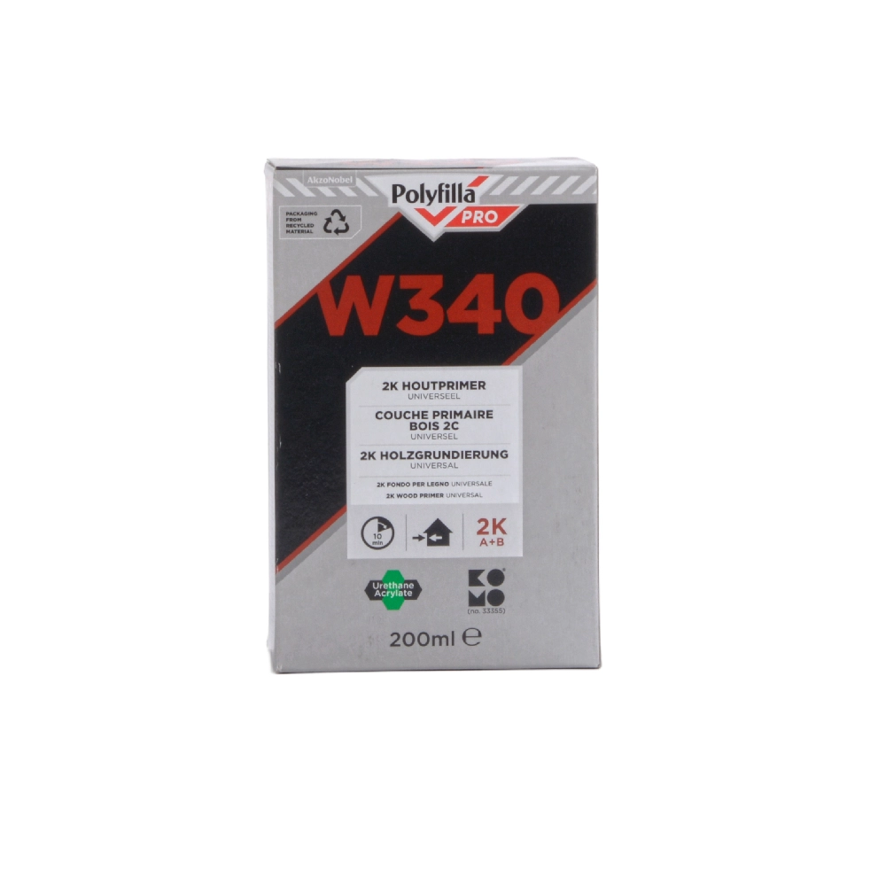 Polyfilla PRO W340 2K Houtprimer Universeel 200ml