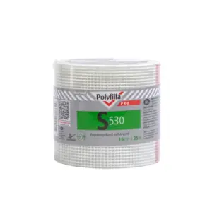 Polyfilla Pro S530 Wapeningsband Zelfklevend 10cm x 25m