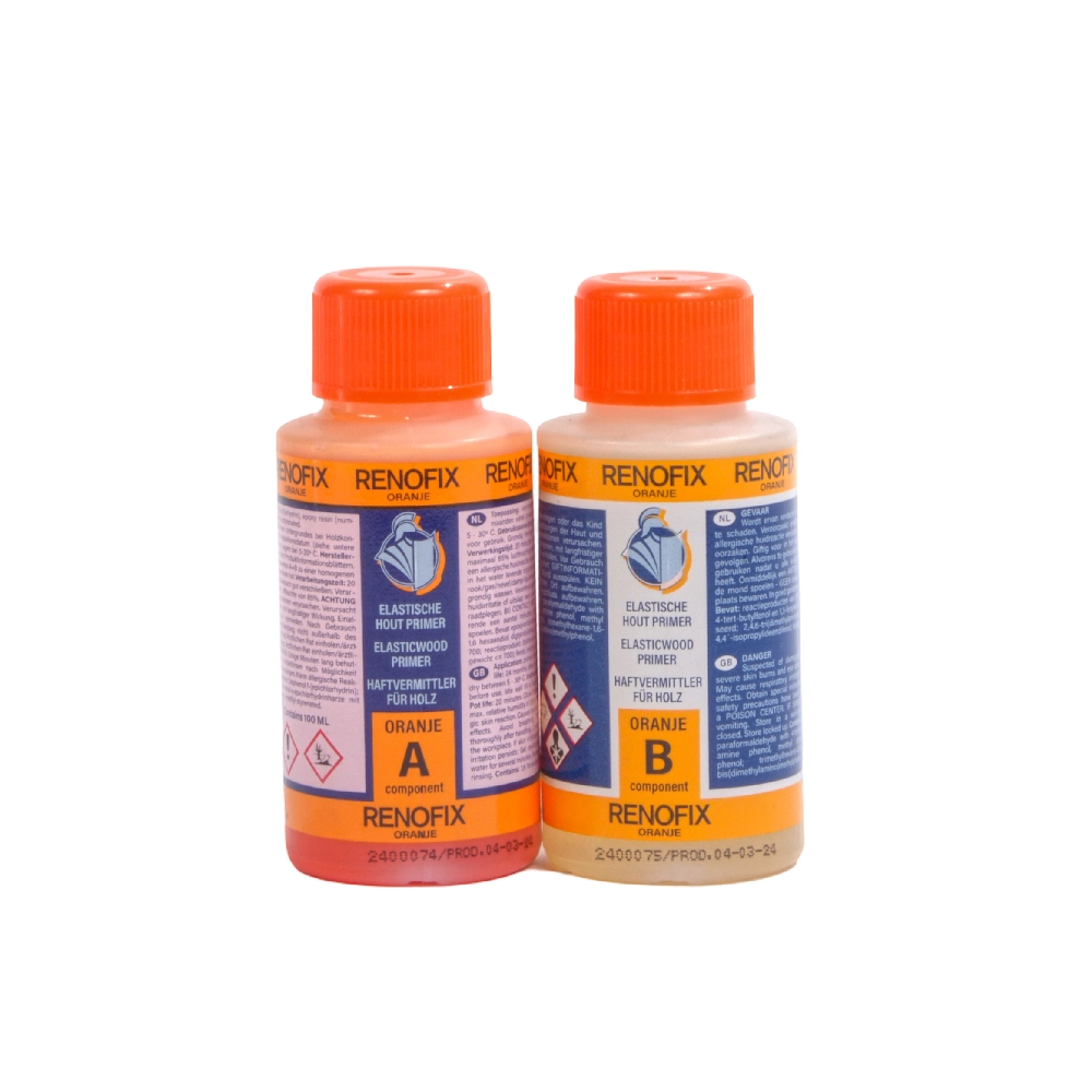 Renofix Elastische Hout Primer Oranje 100 ML