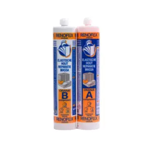 Renoflex Elastische Hout Reparatiemassa Oranje 600 ml