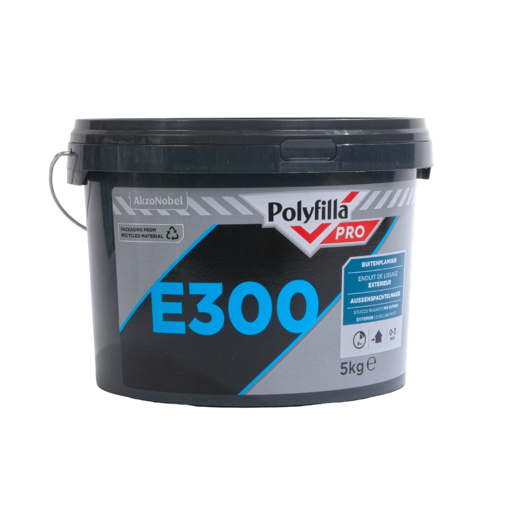 Polyfilla PRO E300 Buitenplamuur 5kg