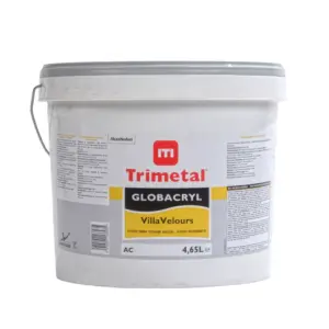 Trimetal Globacryl VillaVelours Muurverf 4,65 L