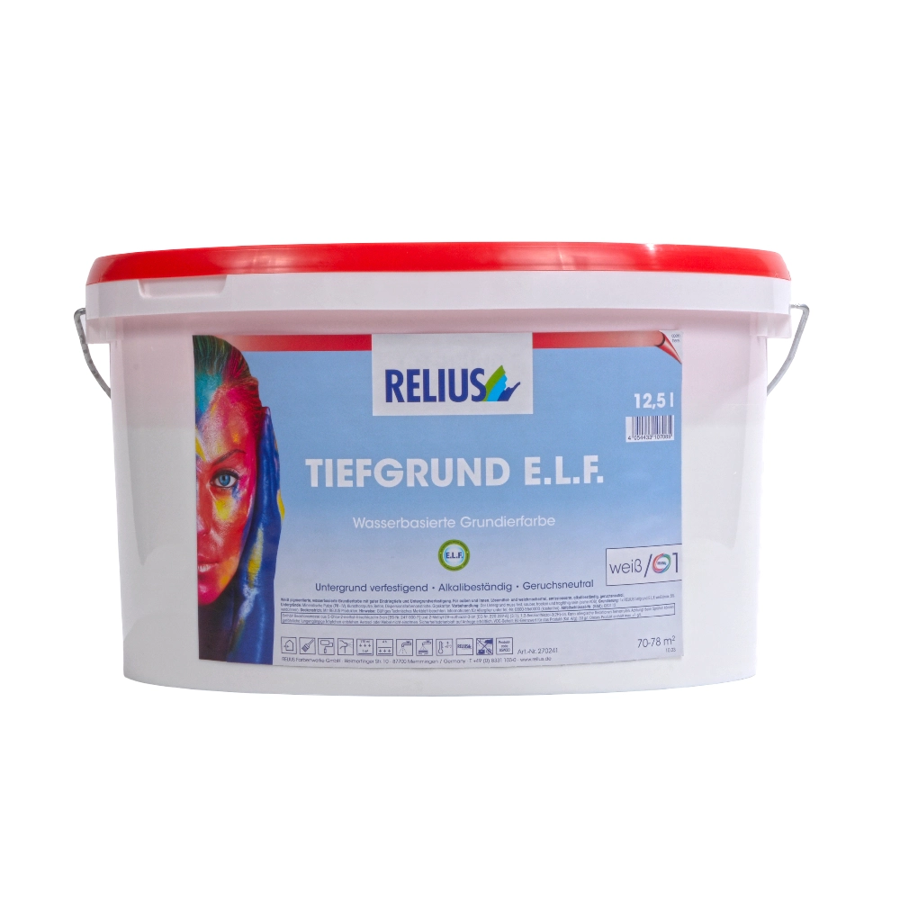 Relius Tiefgrund E.L.F. Grondverf Wit 12,5 L