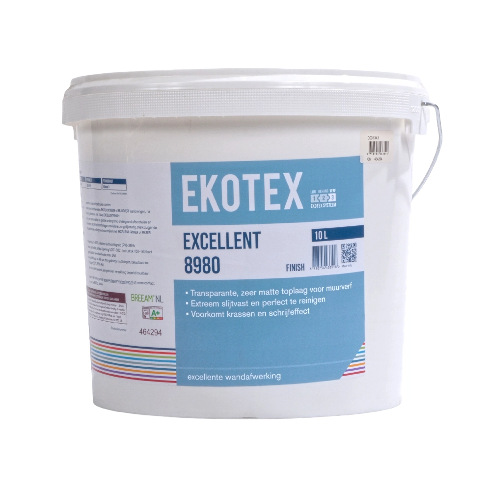 Ekotex Excellent 8980 Finish Transparant 10L