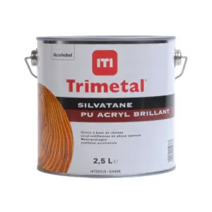 Trimetal Silvatane PU Acryl Brillant 2,5 L - Binnenverf