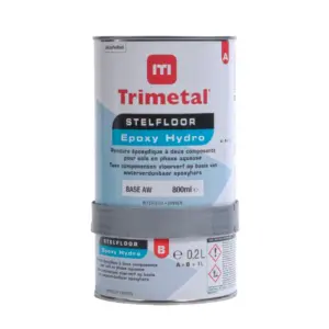 Trimetal Stelfloor Epoxy Hydro 800ml - Binnenverf 0,8 L
