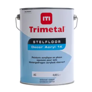 Trimetal Stelvloer Decor Acryl 1K - 4,65 L