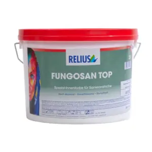 Relius Fungosan Top Muurverf Wit 3 L