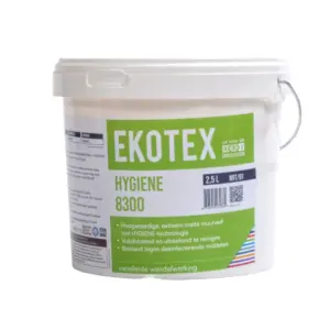 Ekotex Hygiëne 8300 Muurverf Wit 2,5L