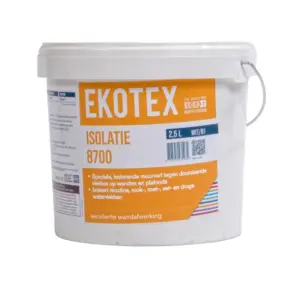 Ekotex Isolatie 8700 Wit 2,5L