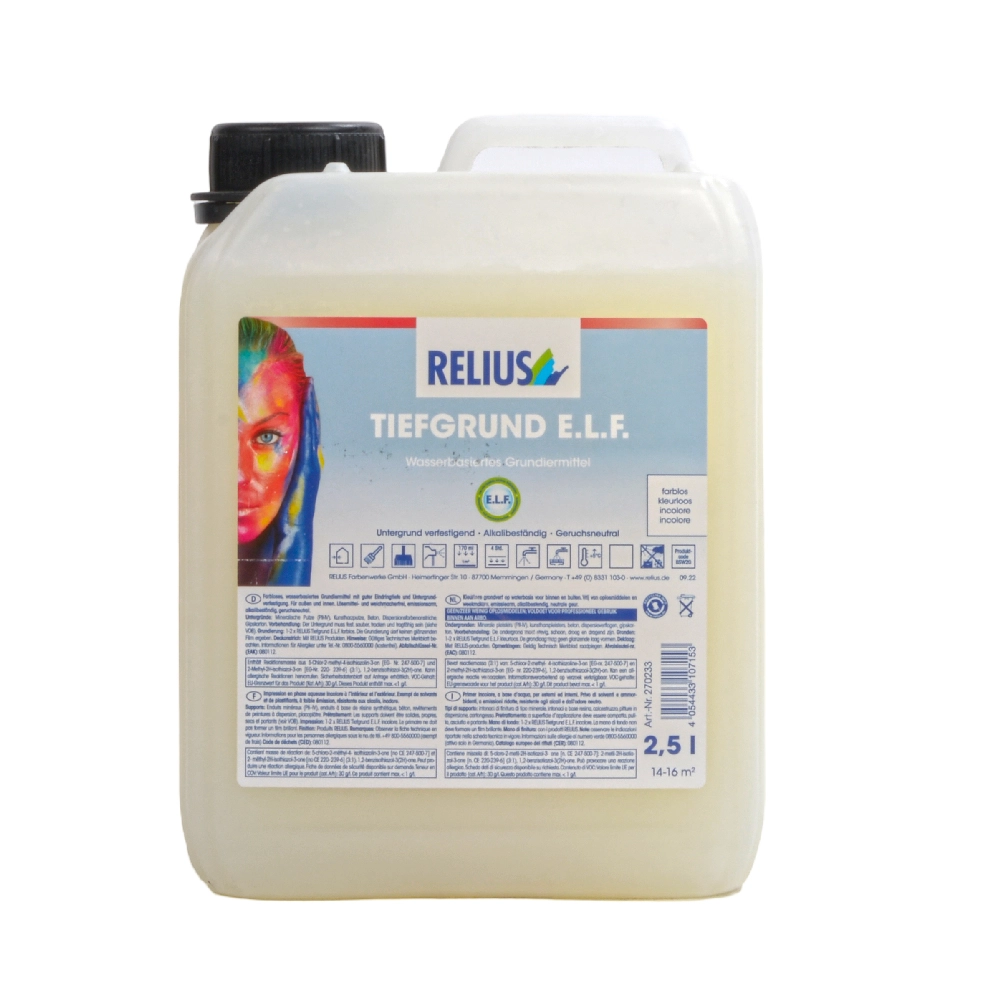 Relius Tiefgrund E.L.F. Grondverf 2,5 L