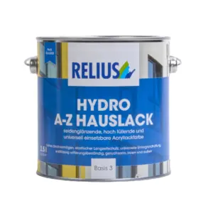 Relius Hydro A-Z Hauslack Seidenglanz 2,5L 2,5 L