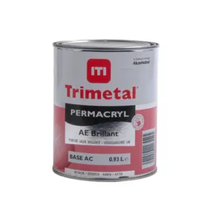 Trimetal Permacryl AE Brillant Hoogglanzende Lak 0,93 L