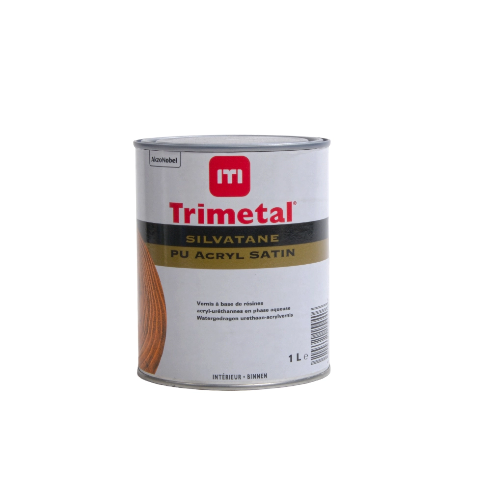 Trimetal Silvatane PU Acryl Satin Verf 1 L