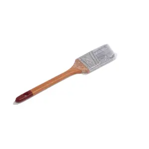 Platte Wegwerpkwast met Houten Steel
