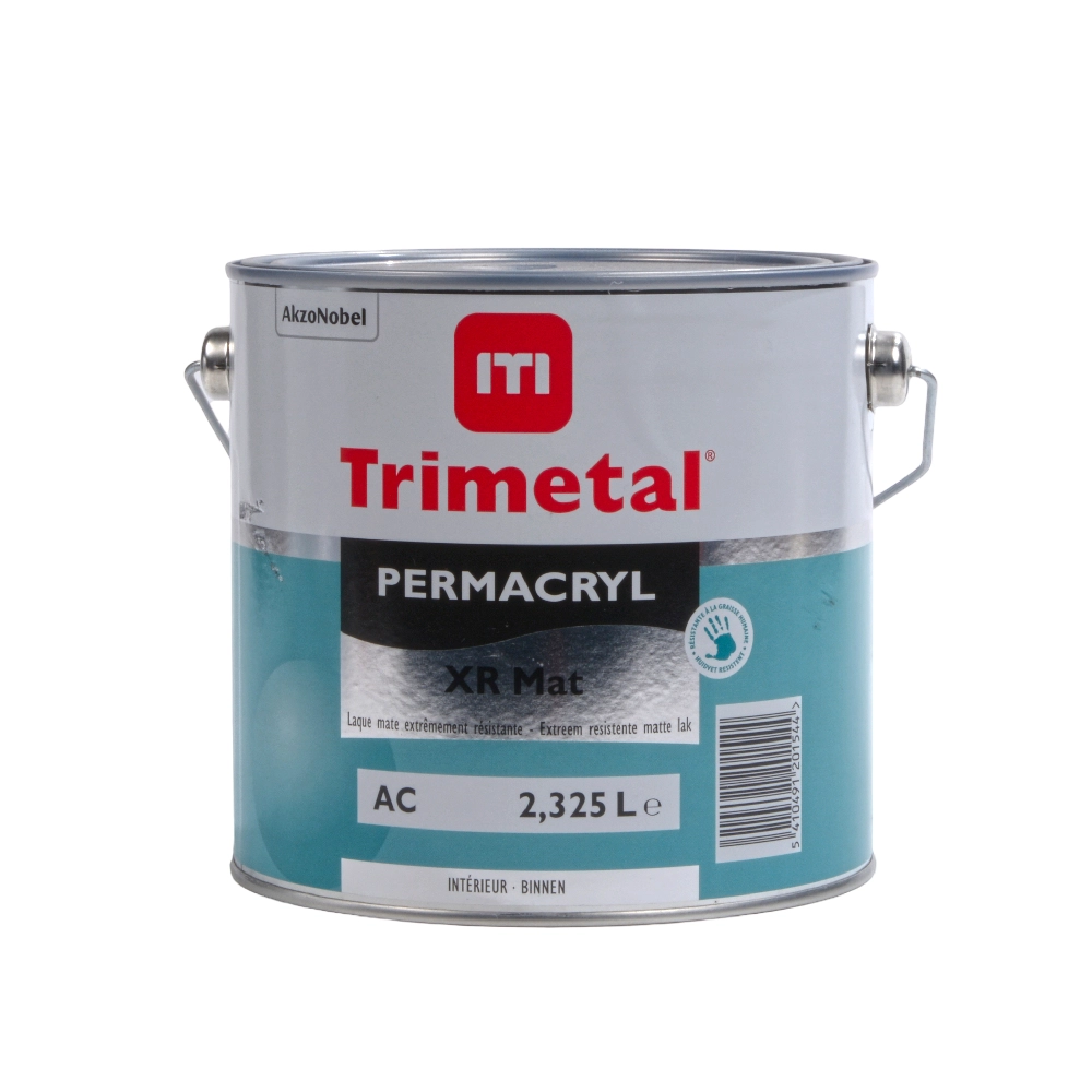Trimetal Permacryl XR Mat 2,325 L - Binnenverf